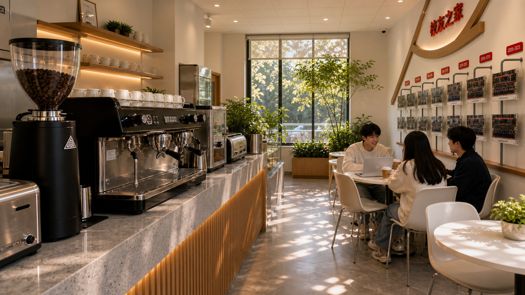 上海交通大学环境科学与工程学院校友之家咖啡吧服务案例
